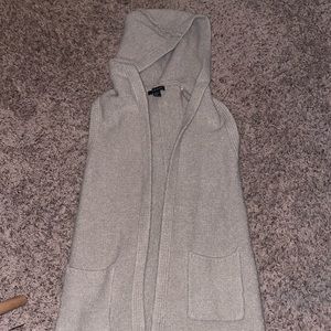 Long Sleeveless Sweater